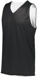 Augusta Sportswear 162 - Youth Tricot Mesh Reversible 2.0 Jersey Black/White