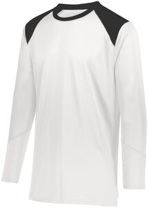 Augusta Sportswear 1728 - Tip Off Shooter Shirt White/Black