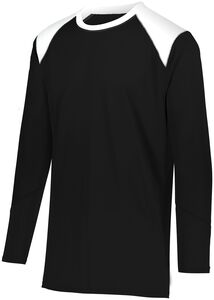 Augusta Sportswear 1729 - Youth Tip Off Shooter Shirt Black/White