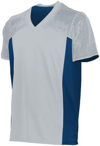 Augusta Sportswear 265 - Youth Reversible Flag Football Jersey Silver / Navy