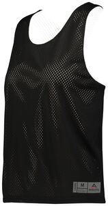 Augusta Sportswear 9719 - Ladies Mesh Reversible Pinnie Black/White