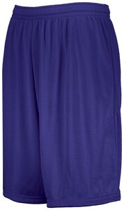 Augusta Sportswear 1844 - 9 Inch Modified Mesh Shorts Purple (Hlw)