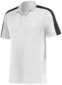 Augusta Sportswear 5028 - Bi Color Vital Polo White/Black