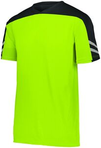 HighFive 322951 - Youth Anfield Soccer Jersey Lime/ Black/ White