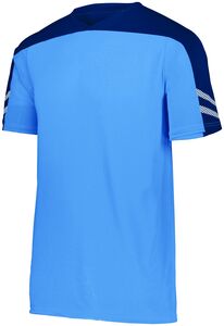 HighFive 322951 - Youth Anfield Soccer Jersey Columbia Blue/ Navy/ White