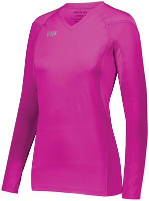 HighFive 342213 - Girls Tru Hit Long Sleeve Jersey