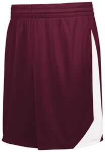 HighFive 325450 - Athletico Shorts Maroon/White