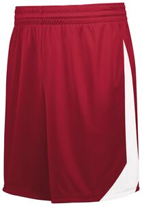HighFive 325450 - Athletico Shorts Scarlet/White