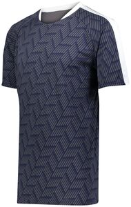 HighFive 322981 - Youth Hypervolt Jersey Navy Print/White