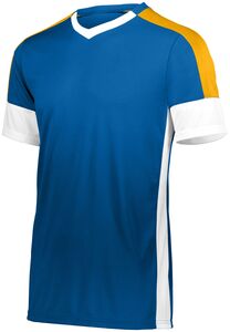 HighFive 322930 - Wembley Soccer Jersey Royal/White/Athletic Gold
