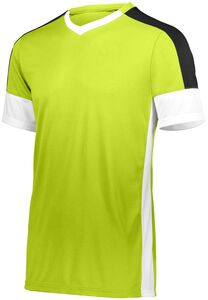 HighFive 322931 - Youth Wembley Soccer Jersey Lime / White / Black