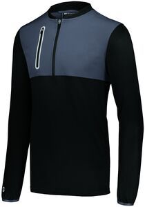 Holloway 229696 - Youth Weld Hybrid Pullover Royal/ Carbon