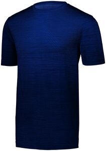 Holloway 222555 - Striated Shirt Short Sleeve  Navy