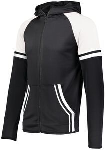 Holloway 229561 - Retro Grade Jacket Black/White
