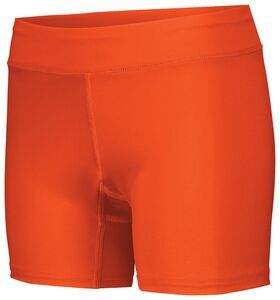 Holloway 221338 - Ladies Pr Max Compression Shorts Orange