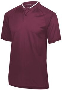 Holloway 222569 - Recruiter Polo Maroon/White