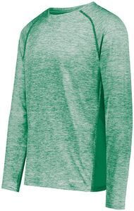 Holloway 222570 - Electrify Coolcore® Long Sleeve Tee Olive Heather