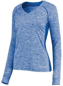 Holloway 222770 - Ladies Electrify Coolcore® Long Sleeve Tee Navy Heather
