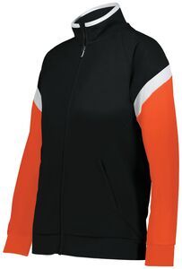 Holloway 229779 - Ladies Limitless Jacket Black/White/Gold