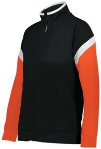Holloway 229779 - Ladies Limitless Jacket Black/White/Orange