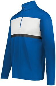 Holloway 222691 - Youth Prism Bold 1/4 Zip Pullover Royal/White