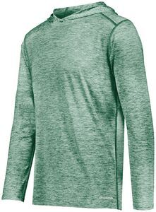 Holloway 222689 - Youth Electrify Coolcore® Hoodie Olive Heather