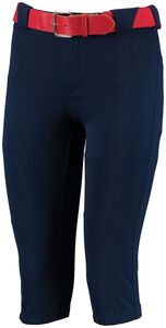 Russell 7S3DBG - Girls Low Rise Knicker Length Softball Pant Navy