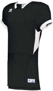 Russell S65XCS - Color Block Game Jersey Black/White