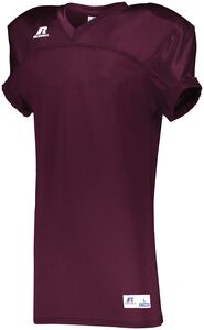 Russell S05SMM - Stretch Mesh Game Jersey Maroon