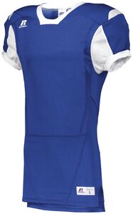 Russell S6793M - Color Block Game Jersey Royal/White