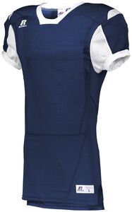 Russell S6793M - Color Block Game Jersey Navy/White
