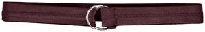 Russell FBC73M - 1 1/2   Inch Covered Football Belt Maroon