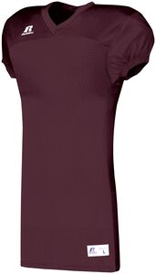 Russell S8623M - Solid Jersey With Side Inserts Maroon