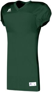 Russell S8623M - Solid Jersey With Side Inserts Dark Green