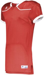 Russell S57Z7H - Color Block Game Jersey (Home) True Red/White