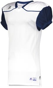Russell S57Z7A - Color Block Game Jersey (Away) White/Navy