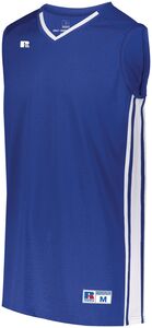 Russell 4B1VTB - Youth Legacy Basketball Jersey Royal/White