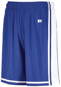 Russell 4B2VTB - Youth Legacy Basketball Shorts Royal/White