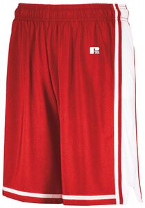 Russell 4B2VTB - Youth Legacy Basketball Shorts True Red/White