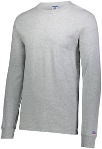 Russell 600LS - Cotton Classic Long Sleeve Tee Athletic Heather