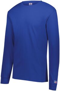 Russell 600LS - Cotton Classic Long Sleeve Tee Royal