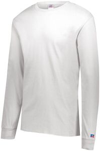 Russell 600LS - Cotton Classic Long Sleeve Tee White
