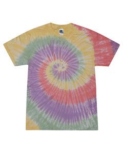 Tie-Dye CD100 - 5.4 oz., 100% Cotton Tie-Dyed T-Shirt Zen Rainbow
