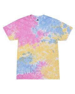 Tie-Dye CD100 - 5.4 oz., 100% Cotton Tie-Dyed T-Shirt Sherbet