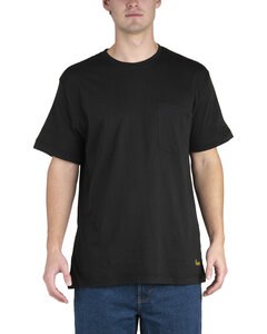 Berne BSM38 - Men's Lightweight Performance Pocket T-Shirt Black