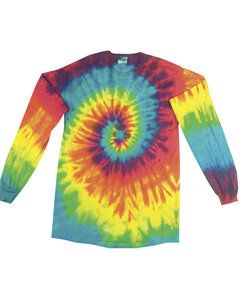 Tie-Dye CD2000Y - Youth Long-Sleeve Tee Reactive Rainbow