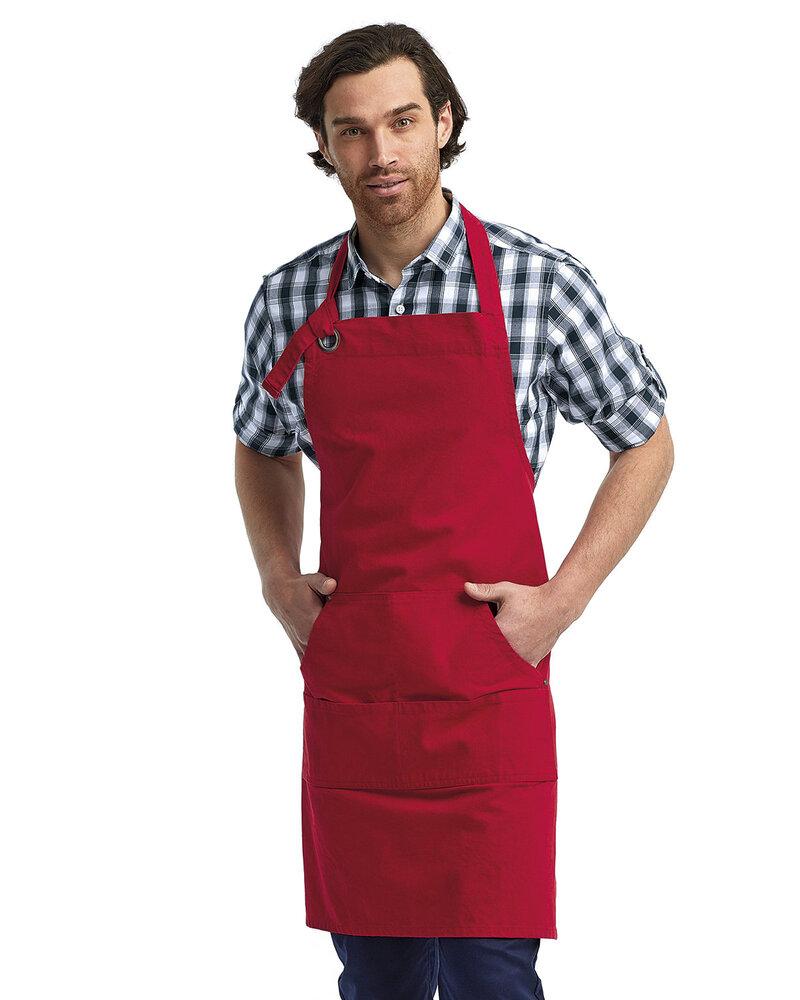 Artisan Collection by Reprime RP137 - "Calibre" Heavy Cotton Canvas Pocket Apron