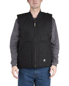 Berne V812 - Men's Workman's Duck Vest Black