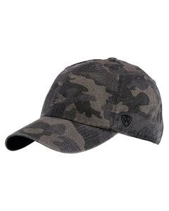 Top Of The World TW5537 - Ripper Washed Cotton Ripstop Hat Black Camo