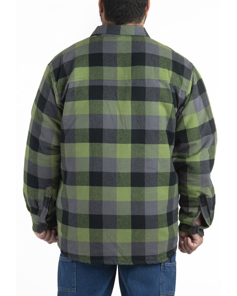 Berne SH69T - Men's Tall Timber Flannel Shirt Jacket